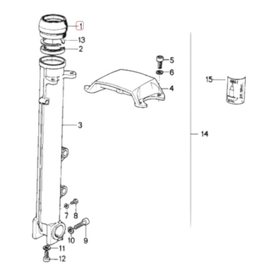 Fork seal dust boot NEW 31421451829