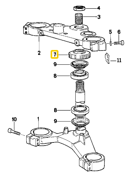 Knirled nut USED 31421457222