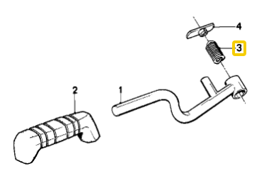 Kopie van Spring retainer USED 46711451970