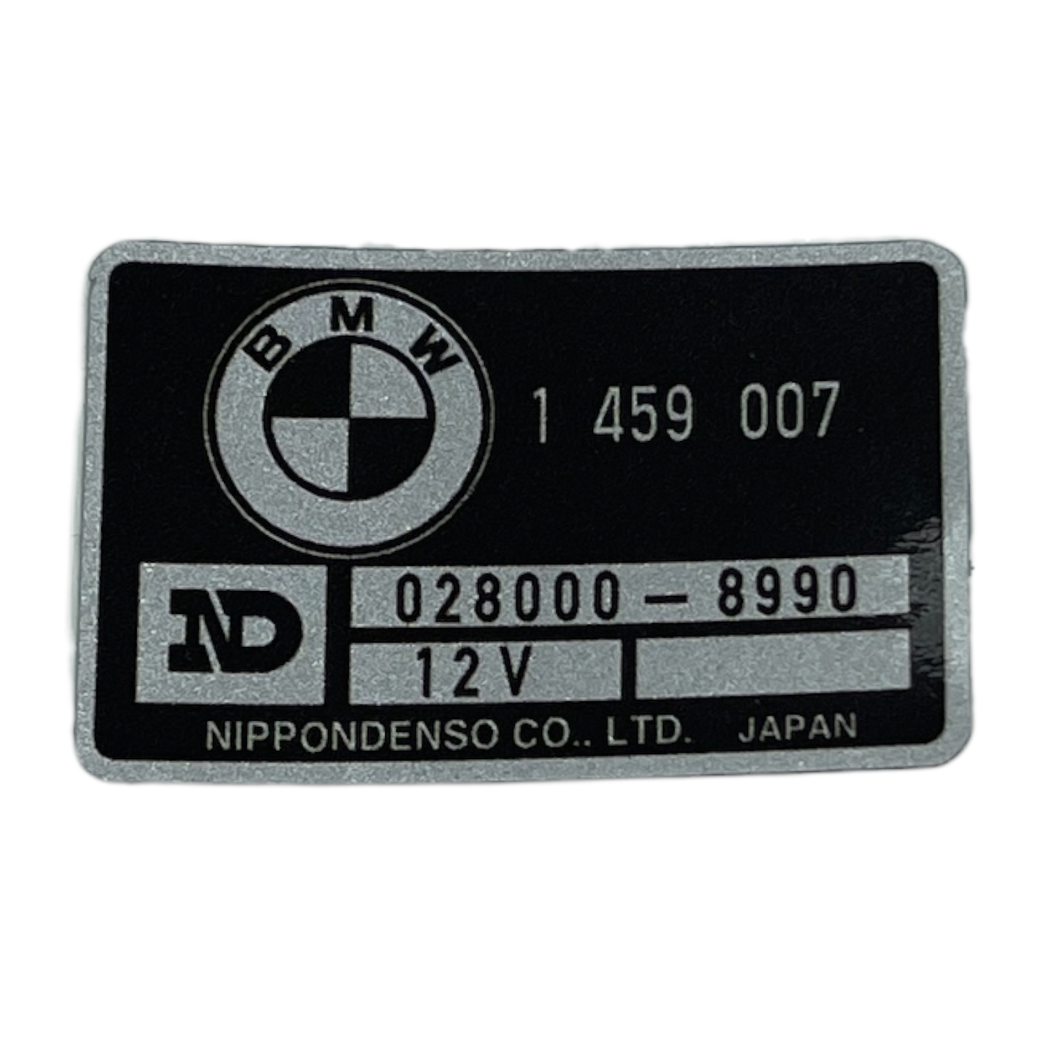 Sticker for starter motor BMW K1 K75 K100 K1100 K1200 NEW 12418525345 ...