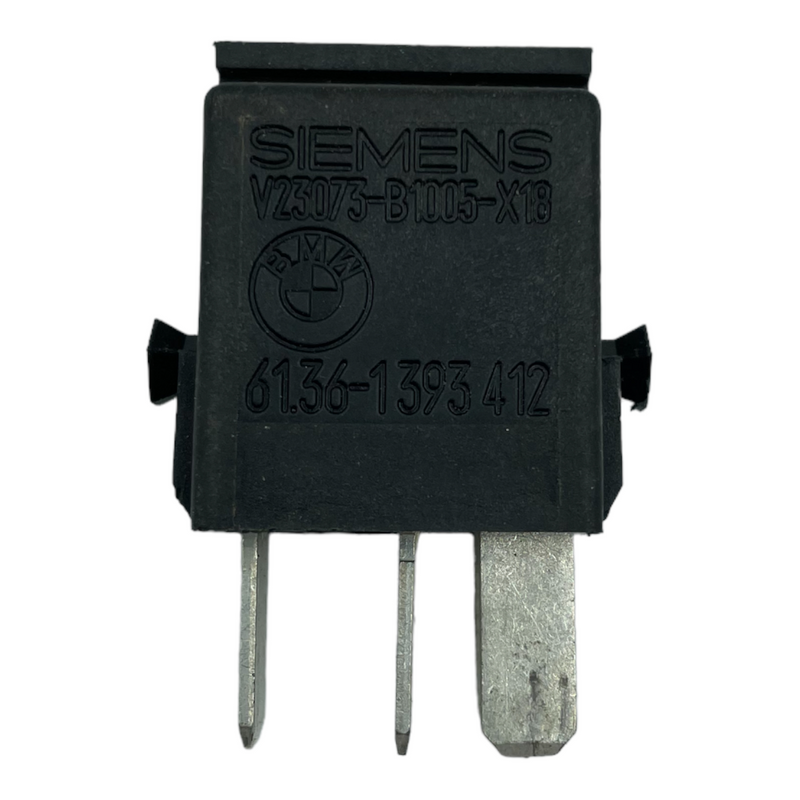 Mini relay, NO contact, black USED 61361393412
