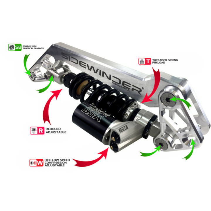 SideWinder Meccanica K-kit G-shock BMW K75 K100 K1100 NEW – K