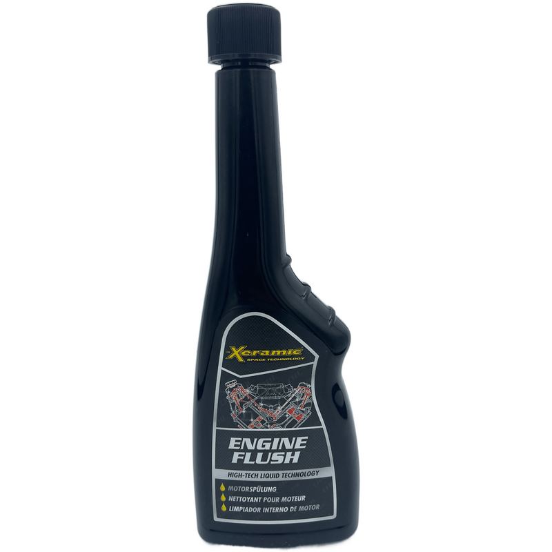 XERAMIC INTERNAL ENGINE CLEANER cleans the internal part of the engine from sludge, gum, rust and varnish build-up. Helps loosen stuck valves and piston rings. Increases compression and improves engine performance. Reduces the emission of harmful exhaust gases and lowers fuel consumption. Harmless to metal parts. Suitable for up to 4 liters of engine oil. Can be added to mineral, synthetic or semi-synthetic motor oil.