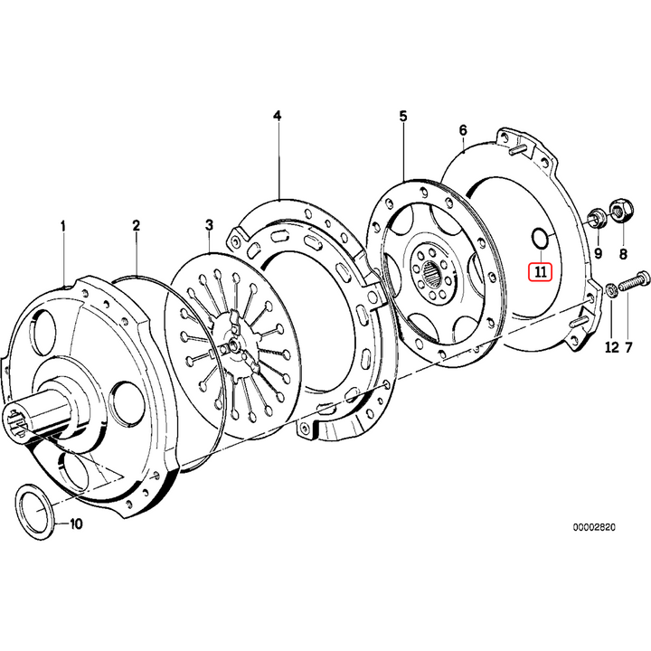 かたつむり 2001 Kawasaki ZX1100 ZX 1100 D ZX11 Ninja Engine Oil Pump