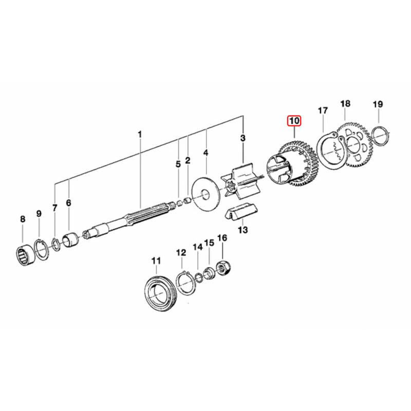 Absorber Gear Wheel - USED - 11211461499