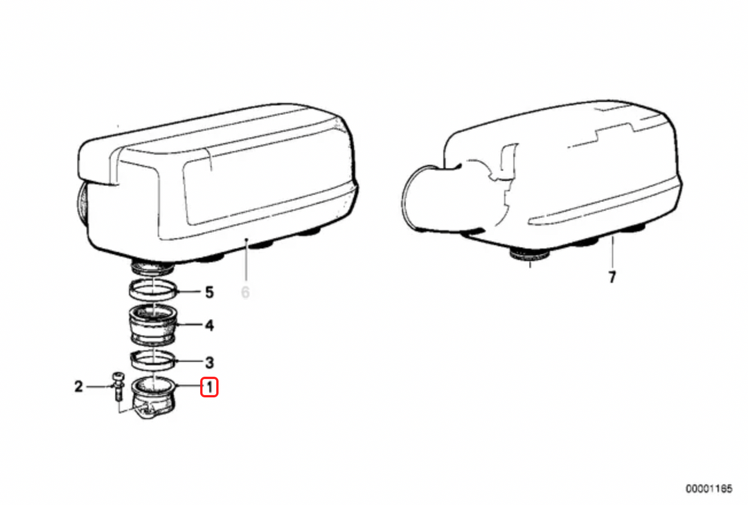 Intake manifold K75 K100 11611460408 NEW – KpartsHolland