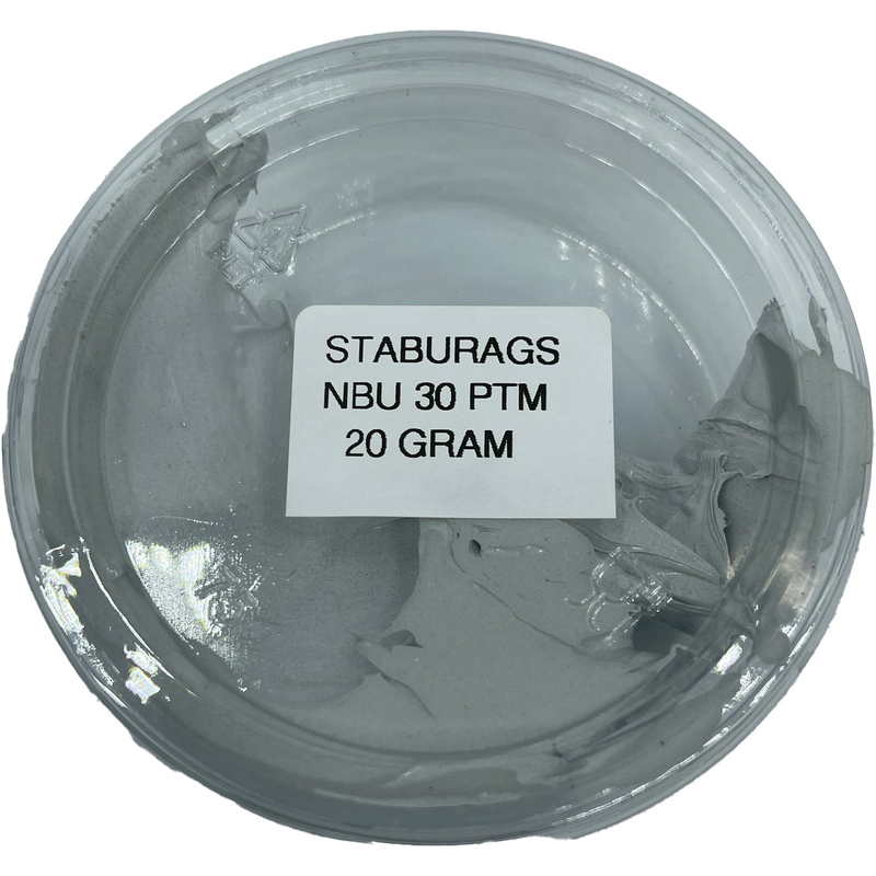 20 grams of staburags NBU 30 PTM 	07559056992